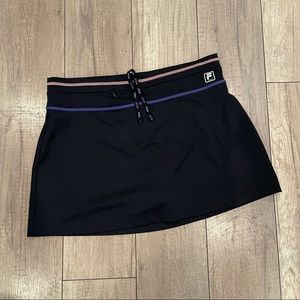 Fila Tennis Skirt Black Medium